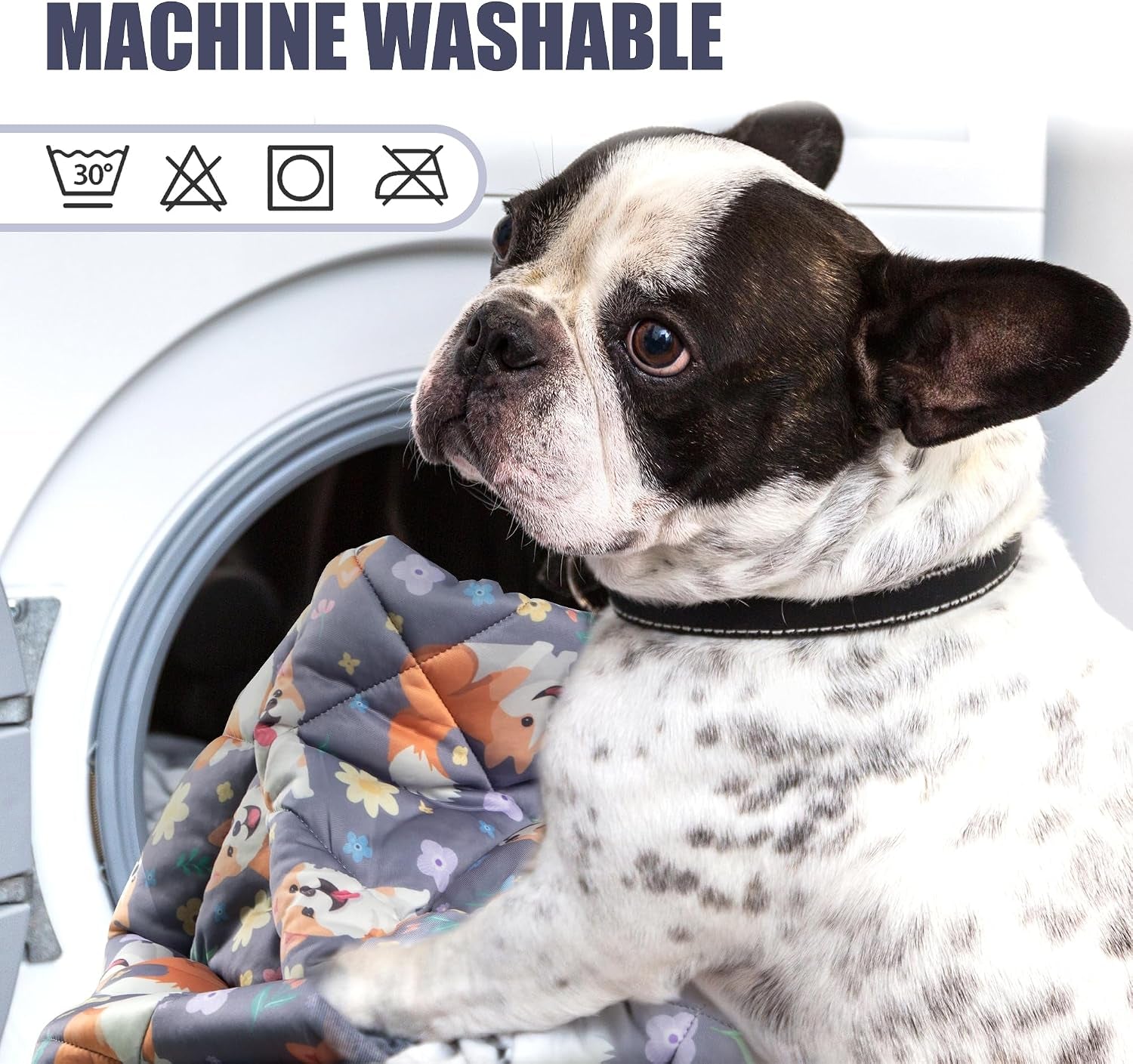 Pet Cooling Mat for Dogs & Cats — Self-Cooling Summer Pad, Washable & Reusable