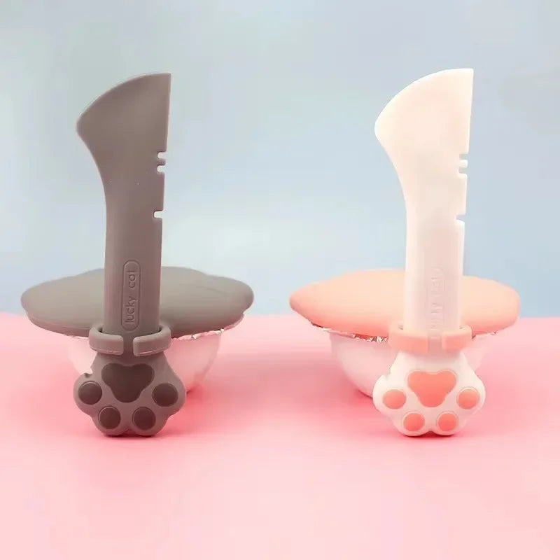 3-in-1 Pet Food Spoon & Silicone Can Lid Opener