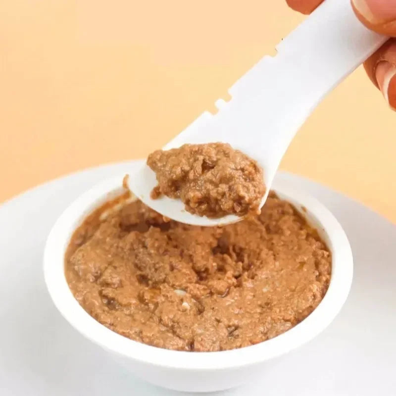 3-in-1 Pet Food Spoon & Silicone Can Lid Opener
