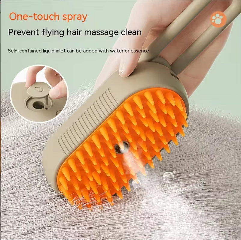 Electric Spray Grooming Comb for Cats & Dogs