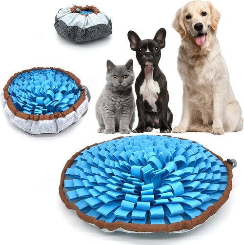 Dog Snuffle Mat — Slow Feeder & Foraging Mat for Boredom & Stress Relief