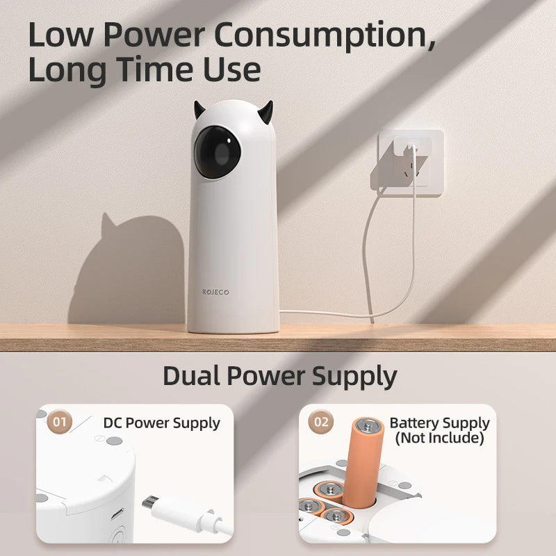 Automatic LED Laser Interactive Cat Toy - Handheld & Auto Mode