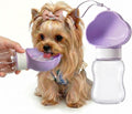 Portable Dog Water Bottle — Leak-Proof Travel Dispenser with Bowl